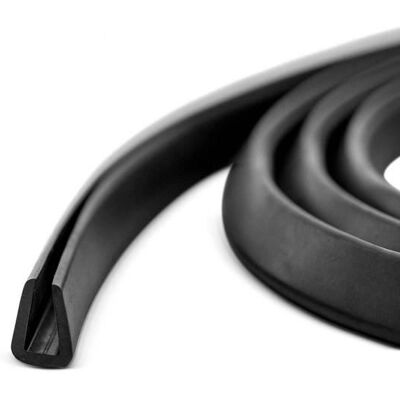 STEIGNER 5m Joint détanchéité en caoutchouc EPDM - profil U - 7x11mm (lxh) - noir Noir - Publicité STEIGNER 5m Joint détanchéité en caoutchouc EPDM - profil U - 7x11mm (lxh) - noir Noir - Publicité