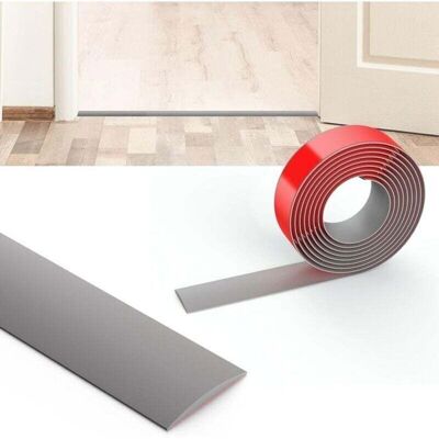 DELIAC Barre de Seuil Autoadhésive2M x 4CM Plinthe Souple Autoadhésive Lino Sol RouleauBarres de Transition de SeuilBande décorative en Gris - Publicité DELIAC Barre de Seuil Autoadhésive2M x 4CM Plinthe Souple Autoadhésive Lino Sol RouleauBarres de Transition de SeuilBande décorative en Gris - Publicité