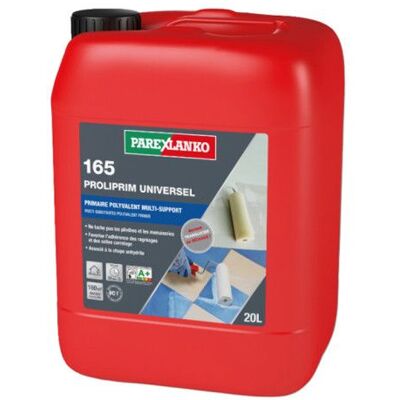 Primaire tous supports PAREXLANKO 165 Proliprim Universel - 20L - L16520 Blanc - Publicité Primaire tous supports PAREXLANKO 165 Proliprim Universel - 20L - L16520 Blanc - Publicité