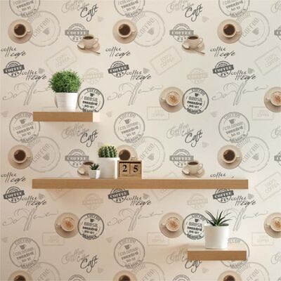 Tadessi - M1-No.891 - Creme Beige - Wallpaper - Publicité Tadessi - M1-No.891 - Creme Beige - Wallpaper - Publicité