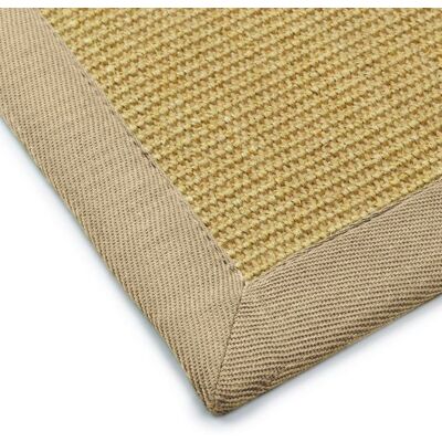 KARAT Tapis Sisal Amazonas Nature Bordure: crème 40 x 60 cm - Publicité KARAT Tapis Sisal Amazonas Nature Bordure: crème 40 x 60 cm - Publicité
