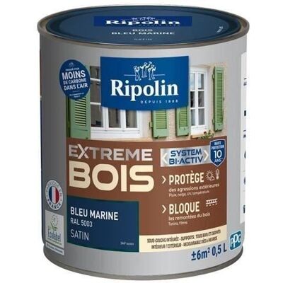 RIPOLIN - Bois Satin Haute Protection 10 Ans - Paint - Publicité RIPOLIN - Bois Satin Haute Protection 10 Ans - Paint - Publicité