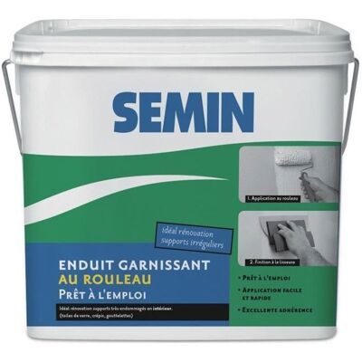 Rembourrage Semin - 10kg Pâte pour Murs Intérieurs - Publicité Rembourrage Semin - 10kg Pâte pour Murs Intérieurs - Publicité