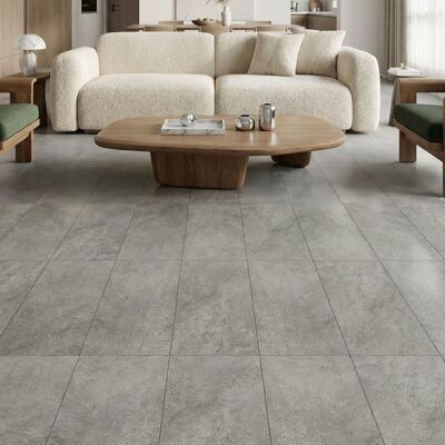 HOME NATURE WOHNKONZEPT Revêtement de sol PVC - Dalles auto-adhésives - 5 m² - Imperméable - Texture pierre gris-cyan Gris - Publicité HOME NATURE WOHNKONZEPT Revêtement de sol PVC - Dalles auto-adhésives - 5 m² - Imperméable - Texture pierre gris-cyan Gris - Publicité
