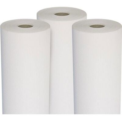 Lot de 3 toiles de verre pour murs et plafonds Semin Toile Eco T 023 - motif maille - rouleau de 50 m x 1 m Blanc - Publicité Lot de 3 toiles de verre pour murs et plafonds Semin Toile Eco T 023 - motif maille - rouleau de 50 m x 1 m Blanc - Publicité