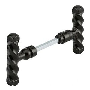 THIRARD - Paire de boutons torsadés pour porte carré 6 mm fourreau adaptateur 7mm laqué noir 1 portée - THIRARD Noir - Publicité THIRARD - Paire de boutons torsadés pour porte carré 6 mm fourreau adaptateur 7mm laqué noir 1 portée - THIRARD Noir - Publicité