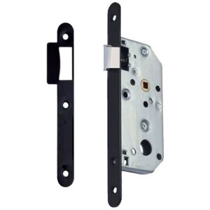 Serrure à larder - VACHETTE - D452 - Noir - Entraxe 70 mm - Coffre acier galvanisé - Publicité Serrure à larder - VACHETTE - D452 - Noir - Entraxe 70 mm - Coffre acier galvanisé - Publicité