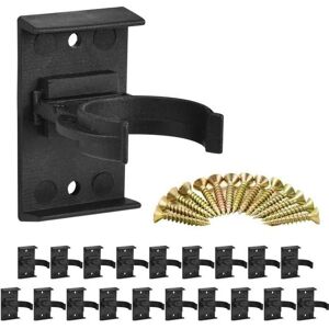 Clips de Fixation pour Plinthe - PZCC - 20PCS - Noir - 28-32 mm - Plastique Durable Noir - Publicité Clips de Fixation pour Plinthe - PZCC - 20PCS - Noir - 28-32 mm - Plastique Durable Noir - Publicité