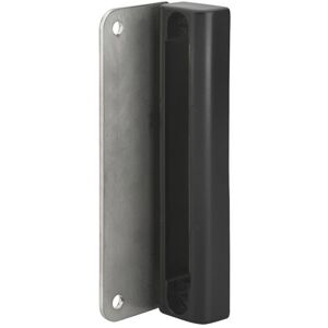 Serrure rustique noire Thirard - Montage en surface, réversible - Publicité Serrure rustique noire Thirard - Montage en surface, réversible - Publicité