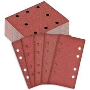 Feuilles de papier de verre auto-agrippantes - OKZ - 100 feuilles - 80x133 mm - 5 grains (40 à 240) - Publicité Feuilles de papier de verre auto-agrippantes - OKZ - 100 feuilles - 80x133 mm - 5 grains (40 à 240) - Publicité