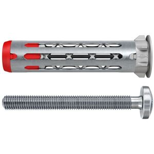 Cheville - FISCHER - DuoHM - 5x55 mm - 4 pcs - Pour corps creux - Installation rapide Gris - Publicité Cheville - FISCHER - DuoHM - 5x55 mm - 4 pcs - Pour corps creux - Installation rapide Gris - Publicité