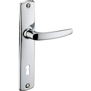 THIRARD - Ensemble de poignées pour porte intérieure Abbeville trou de clé carré 7mm entraxes 165mm chromé - THIRARD Gris - Publicité THIRARD - Ensemble de poignées pour porte intérieure Abbeville trou de clé carré 7mm entraxes 165mm chromé - THIRARD Gris - Publicité