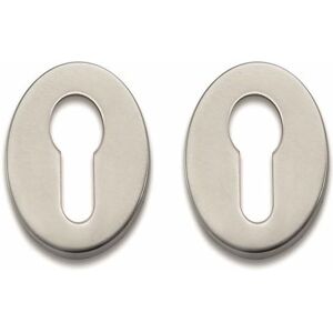 Poignee de porte Bricard - 668021 - Paire de rosaces INOX Tempo Design pour Porte dentree Cylindre europeen Noir - Publicité Poignee de porte Bricard - 668021 - Paire de rosaces INOX Tempo Design pour Porte dentree Cylindre europeen Noir - Publicité