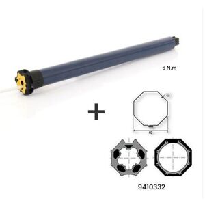 Kit de remplacement de moteur volet radio SOMFY OXIMO IO - Diam.50mm - 6 N.m - Ref. 1032700 6/17 Noir - Publicité Kit de remplacement de moteur volet radio SOMFY OXIMO IO - Diam.50mm - 6 N.m - Ref. 1032700 6/17 Noir - Publicité