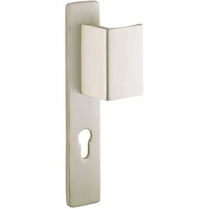 Thirard Picardie - Ensemble de poignées pour porte dentrée palière anodisé F2 carré 7 mm entraxes 195 mm (paire) Jaune - Publicité Thirard Picardie - Ensemble de poignées pour porte dentrée palière anodisé F2 carré 7 mm entraxes 195 mm (paire) Jaune - Publicité