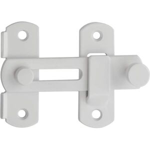 LAMPESECOENERGIE Verrou Porte Coulissante Serrure Volet Loquet Porte Verrou Portail À Bascule Boulon Avec Vis Pour Porte Fenêtre Placard Et Jar Blanc - Publicité LAMPESECOENERGIE Verrou Porte Coulissante Serrure Volet Loquet Porte Verrou Portail À Bascule Boulon Avec Vis Pour Porte Fenêtre Placard Et Jar Blanc - Publicité