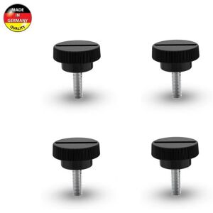 CYCLINGCOLORS 4x VIS PIED REGLABLE MOLETE M4x10 AVEC FENTE TOURNEVIS MEUBLE PLASTIQUE EMBOUT TABLE CHAISE TUBE Noir - Publicité CYCLINGCOLORS 4x VIS PIED REGLABLE MOLETE M4x10 AVEC FENTE TOURNEVIS MEUBLE PLASTIQUE EMBOUT TABLE CHAISE TUBE Noir - Publicité