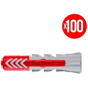 Chevilles bi-matière DuoPower 6X30 - FISCHER - Boîte de 100 Rouge - Publicité Chevilles bi-matière DuoPower 6X30 - FISCHER - Boîte de 100 Rouge - Publicité