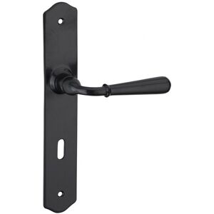 THIRARD - Ensemble de poignées pour porte de chambre Charon trou de clé carré 7mm entraxes 195mm acier patiné - THIRARD Gris - Publicité THIRARD - Ensemble de poignées pour porte de chambre Charon trou de clé carré 7mm entraxes 195mm acier patiné - THIRARD Gris - Publicité