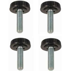 CYCLINGCOLORS 4x VIS PIED RÉGLABLE MOLETÉ FILETAGE M5 DIAMÈTRE 5MM x LONGUEUR 19MM MEUBLE PLASTIQUE EMBOUT TABLE CHAISE TUBE - Publicité CYCLINGCOLORS 4x VIS PIED RÉGLABLE MOLETÉ FILETAGE M5 DIAMÈTRE 5MM x LONGUEUR 19MM MEUBLE PLASTIQUE EMBOUT TABLE CHAISE TUBE - Publicité