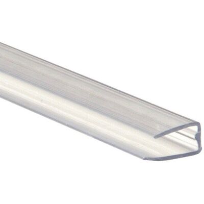 MCCOVER Profilé périphérique en polycarbonate - Transparent - 4mm - 2100mm - Publicité MCCOVER Profilé périphérique en polycarbonate - Transparent - 4mm - 2100mm - Publicité