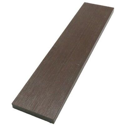 44718 Plinthe de finition composite coextrudé - L: 200 cm - l: 52 mm - E: 10 mm - Chêne foncé - Publicité 44718 Plinthe de finition composite coextrudé - L: 200 cm - l: 52 mm - E: 10 mm - Chêne foncé - Publicité