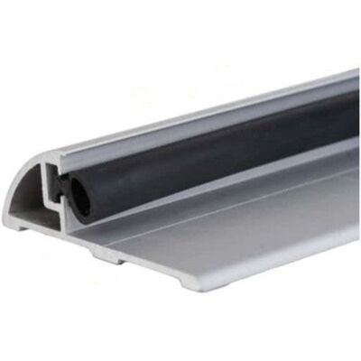 KLOSE BESSER Seuil de Porte en Aluminium Argenté - 1m, Conforme PMR - Publicité KLOSE BESSER Seuil de Porte en Aluminium Argenté - 1m, Conforme PMR - Publicité