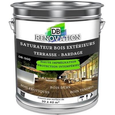 DB RENOVATION 6L - Saturateur bois incolore - Hydrofuge Extrême résistance UV anti-grisaille - Publicité DB RENOVATION 6L - Saturateur bois incolore - Hydrofuge Extrême résistance UV anti-grisaille - Publicité