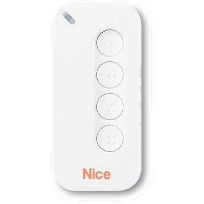 Télécommande NICE MANDI4 pour portails et garages Blanc - Publicité Télécommande NICE MANDI4 pour portails et garages Blanc - Publicité