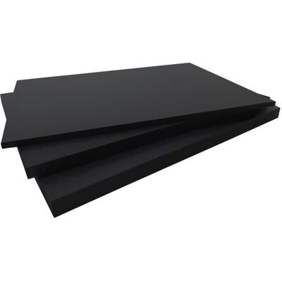MCCOVER - Panel de fibra composite - 40x80 cm - Noir - Panel - Publicité MCCOVER - Panel de fibra composite - 40x80 cm - Noir - Panel - Publicité