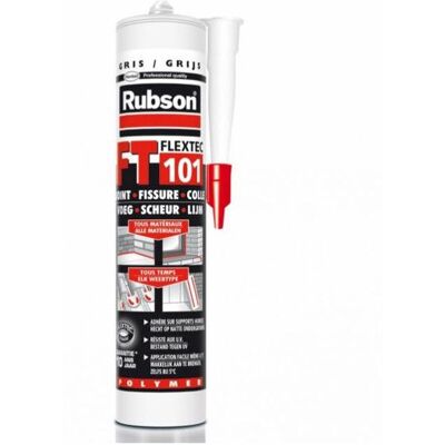 RUBSON Mastic translucide FT101 - Cartouche 280ml pro Blanc - Publicité RUBSON Mastic translucide FT101 - Cartouche 280ml pro Blanc - Publicité