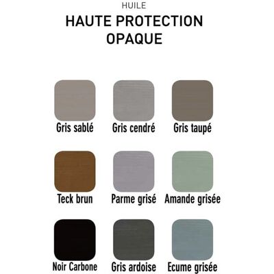 Huile de protection - V33 - 1L - Gris moyen - Liquide - Finition huilé Gris - Publicité Huile de protection - V33 - 1L - Gris moyen - Liquide - Finition huilé Gris - Publicité