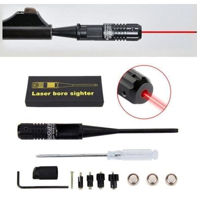 ROKOO GOOD-Boulon - Écrou1 jeu dadaptateurs réglables carabines rouge alésage Laser Kit de collimateur avec boîte transporter visée Lase - Publicité ROKOO GOOD-Boulon - Écrou1 jeu dadaptateurs réglables carabines rouge alésage Laser Kit de collimateur avec boîte transporter visée Lase - Publicité