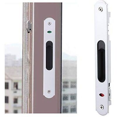 WSFDD Serrure de Porte Coulissante - Raccords de Matériel de Verrouillage Simple de Fenêtre de Porte Coulissante en Verre Moderne pour L Blanc - Publicité WSFDD Serrure de Porte Coulissante - Raccords de Matériel de Verrouillage Simple de Fenêtre de Porte Coulissante en Verre Moderne pour L Blanc - Publicité