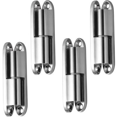 JEIIBRZUI Charniere Porte 4 Pièces Paumelles de Porte Charnières Porte Amovibles Charnières Porte Silencieuses Gond Porte pour Port Label - Publicité JEIIBRZUI Charniere Porte 4 Pièces Paumelles de Porte Charnières Porte Amovibles Charnières Porte Silencieuses Gond Porte pour Port Label - Publicité