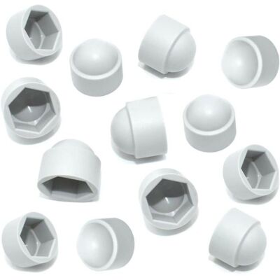 XUIGOR Lot de 20 cache-écrous hexagonaux en plastique blanc M10 (clé de 17 mm) pour écrous et boulons hexagonaux - Publicité XUIGOR Lot de 20 cache-écrous hexagonaux en plastique blanc M10 (clé de 17 mm) pour écrous et boulons hexagonaux - Publicité
