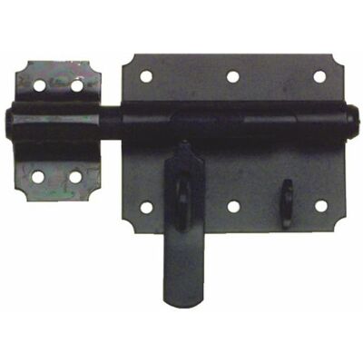 Verrou de box porte cadenas 16mm noir - JARDINIER MASSARD - 9521183 - Publicité Verrou de box porte cadenas 16mm noir - JARDINIER MASSARD - 9521183 - Publicité