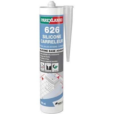 PAREXLANKO - 626 - Gris moyen - 300 mL - Mastic silicone - Publicité PAREXLANKO - 626 - Gris moyen - 300 mL - Mastic silicone - Publicité