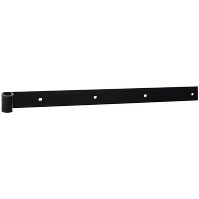 AFBAT Penture bout carré 14 30x4 l400mm noir - Publicité AFBAT Penture bout carré 14 30x4 l400mm noir - Publicité