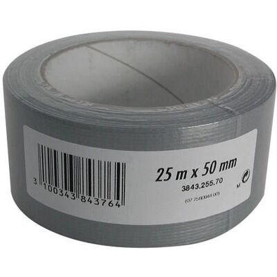 3M - Ruban - Toile adhésive renforcée - 48 mm x 25 m - Gris Gris - Publicité 3M - Ruban - Toile adhésive renforcée - 48 mm x 25 m - Gris Gris - Publicité