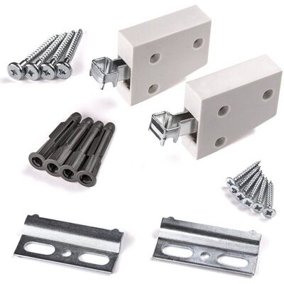 4 x SOTECH Support darmoire SET COMPLET blanc Support mural Support darmoire Capacité de charge 120 kg Blanc - Publicité 4 x SOTECH Support darmoire SET COMPLET blanc Support mural Support darmoire Capacité de charge 120 kg Blanc - Publicité
