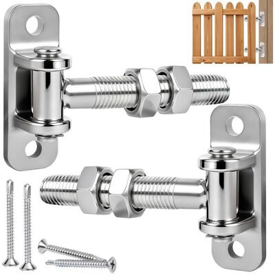VSDNGHSUYDGF Charniere Porte Lourde 2pcs CharnièRes De Portail M16 Charniere Inox Reglable Gond Portail Acier Inoxydable Avec Des Vis Pour - Publicité VSDNGHSUYDGF Charniere Porte Lourde 2pcs CharnièRes De Portail M16 Charniere Inox Reglable Gond Portail Acier Inoxydable Avec Des Vis Pour - Publicité