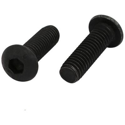 Boulon de gauche SOURCING MAP 2Pcs M6x20mm Grade 109 Boulons Filetage à Gauche Vis Mandrin Perceuse Vis Blocage Noir - Publicité Boulon de gauche SOURCING MAP 2Pcs M6x20mm Grade 109 Boulons Filetage à Gauche Vis Mandrin Perceuse Vis Blocage Noir - Publicité