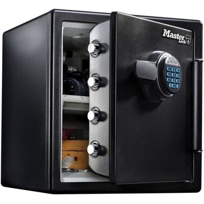 Coffre-fort - MASTER LOCK - LFW123FTC - Ignifuge et Etanche - XL 336 Litres - Combinaison Electronique - Publicité Coffre-fort - MASTER LOCK - LFW123FTC - Ignifuge et Etanche - XL 336 Litres - Combinaison Electronique - Publicité