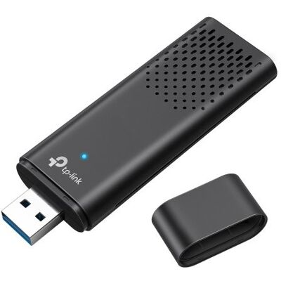 Clé WiFi 6 Puissante AX1800 Mbps - TP-Link Archer TX20U - USB 3.0 Bi-Bande - 2.4G / 5GHz - MU-MIMO - WPA3 - Windows 11/10 Noir - Publicité Clé WiFi 6 Puissante AX1800 Mbps - TP-Link Archer TX20U - USB 3.0 Bi-Bande - 2.4G / 5GHz - MU-MIMO - WPA3 - Windows 11/10 Noir - Publicité