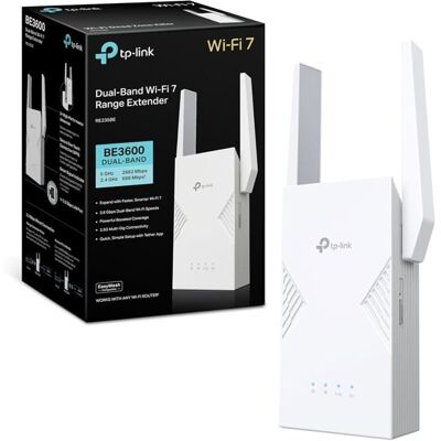 Répéteur Wi-Fi - TP-Link - RE235BE - Double Bande - 3 6 Gbit/s - EasyMesh - Publicité Répéteur Wi-Fi - TP-Link - RE235BE - Double Bande - 3 6 Gbit/s - EasyMesh - Publicité