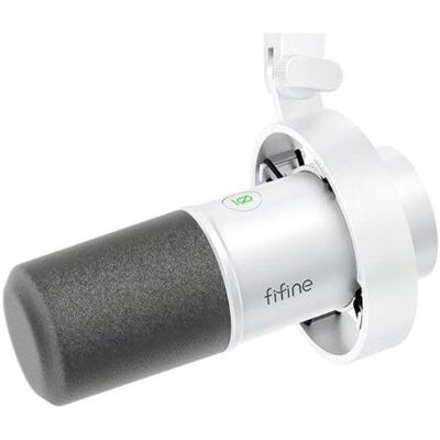 FIFINE USB/XLR Studio Micro Dynamique pour PC RGB Cardioïde Microphone pour Gaming Podcasting Streaming - Publicité FIFINE USB/XLR Studio Micro Dynamique pour PC RGB Cardioïde Microphone pour Gaming Podcasting Streaming - Publicité
