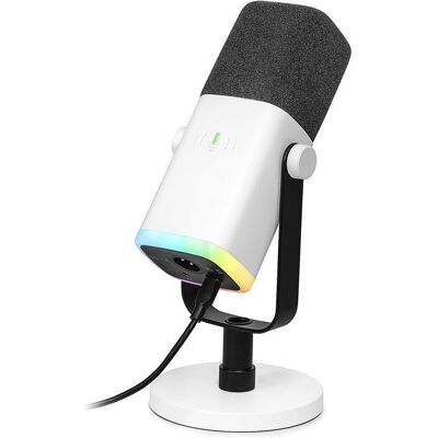 FIFINE USB/XLR Streaming Micro Dynamique pour PC RGB Cardioïde Microphone pour Gaming - Publicité FIFINE USB/XLR Streaming Micro Dynamique pour PC RGB Cardioïde Microphone pour Gaming - Publicité
