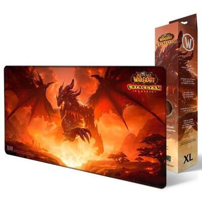 FS HOLDING LTD Tapis de souris Cataclysm Deathwing XL - Multicolore - 900 mm x 420 mm - Résistant à leau - Publicité FS HOLDING LTD Tapis de souris Cataclysm Deathwing XL - Multicolore - 900 mm x 420 mm - Résistant à leau - Publicité