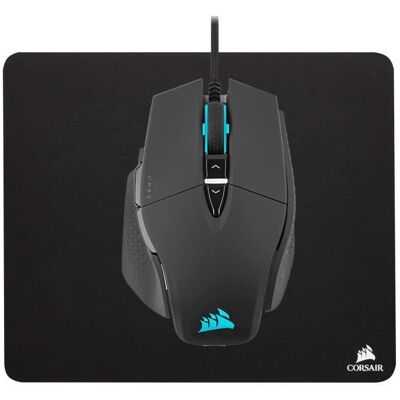 Ensemble Souris et tapis de souris Corsair M65 ULTRA PACK + MM100 Noir - Publicité Ensemble Souris et tapis de souris Corsair M65 ULTRA PACK + MM100 Noir - Publicité